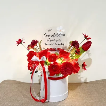 Bloom Box Akrilik Ucapan Grand Opening Cakung